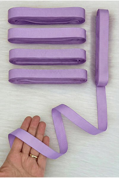 ZEYMERADE Lilac Grogren Ribbon 2 cm 10 Mt, Bohça Dowry Wedding Marriage Promi...