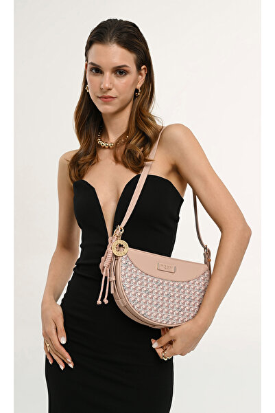 Pierre Cardin Ograničena serija ružičaste digitalne monogram ženske torbe pre...