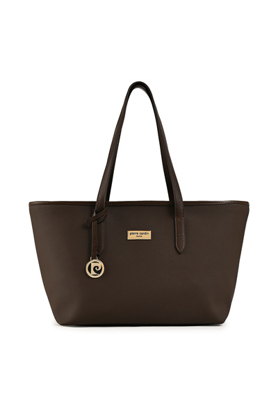 Pierre Cardin Καφέ γυναικεία τσάντα ώμου 05PO26Y3530