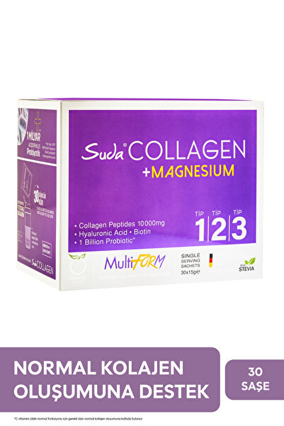 Suda Collagen Multiform Magnezyum Orange 15gx30 Saşe