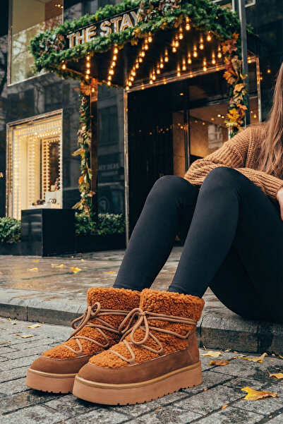 SOHO Cizme de damă bronzate - Cizme model 20077