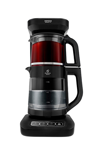 Karaca Robotea Pro Connect 4 in 1 Konuşan Cam Çay Makinesi Graphite