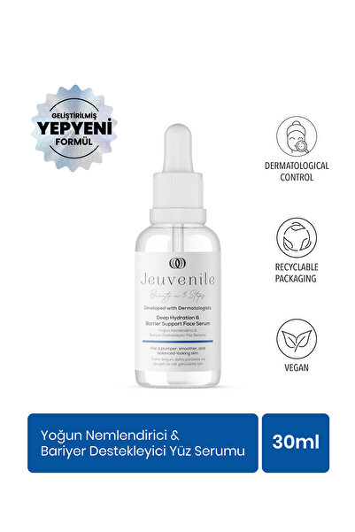 Hyaluronik Asit %2 Serum – Yoğun Nem & Dolgunluk, Provitamin B5 & Vitamin B3 İçerikli