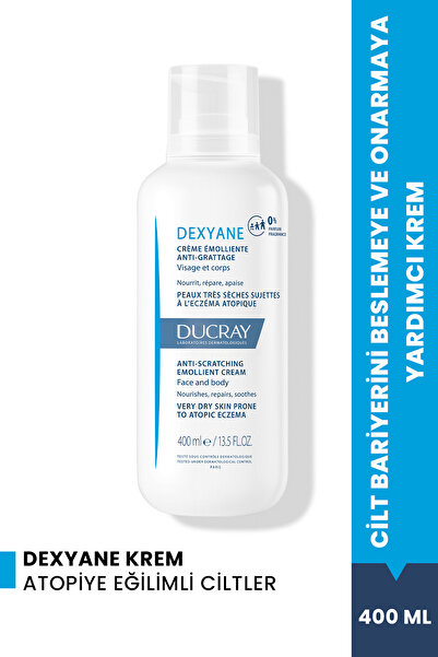 Ducray Dexyane Atopiye Eğilimli Ciltler için Kuruluk Karşıtı Nemlendirici Kre...