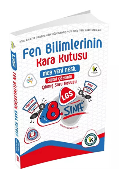 Karakutu Yayınları 8.Sınıf LGS Fen Bilimlerinin Kara Kutusu MEB Yeni Nesil Di...