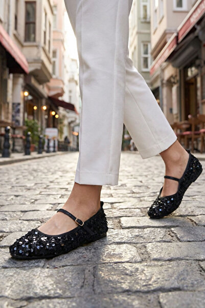 SOHO Siyah Kadın Babet 21262