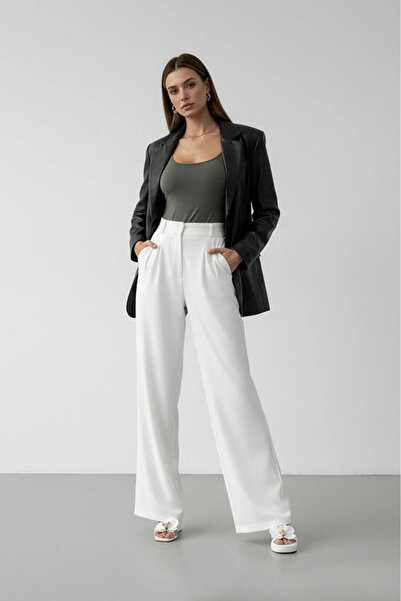 Hersteller Ψηλόμεσο φαρδύ παντελόνι Palazzo