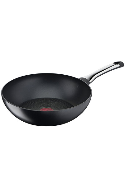 TEFAL Titanyum 6X Excellence İndüksiyon Tabanlı Wok Tava - 28 cm