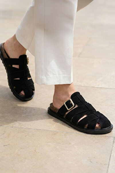 SOHO Black Women's Slippers 21313