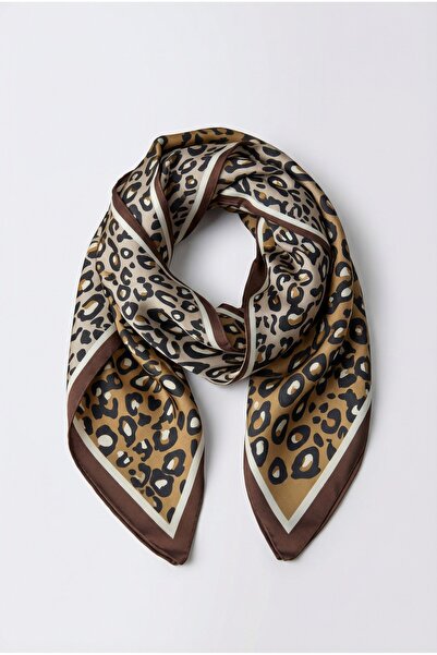 BETTY & SAM DÖRT RENKL LEOPAR FULAR 15x150cm