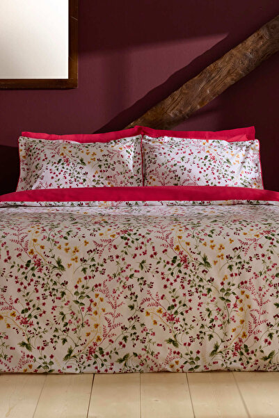 Karaca Home Berry Haven Double Duvet Cover Set Red