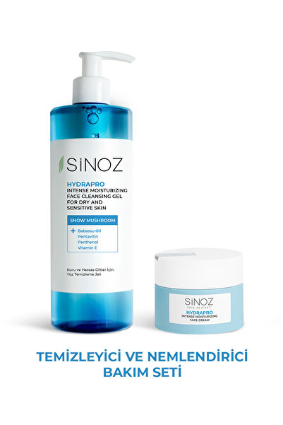 SİNOZ Hydrapro Temizleyici ve Nemlendirici 2’li Bakım Seti
