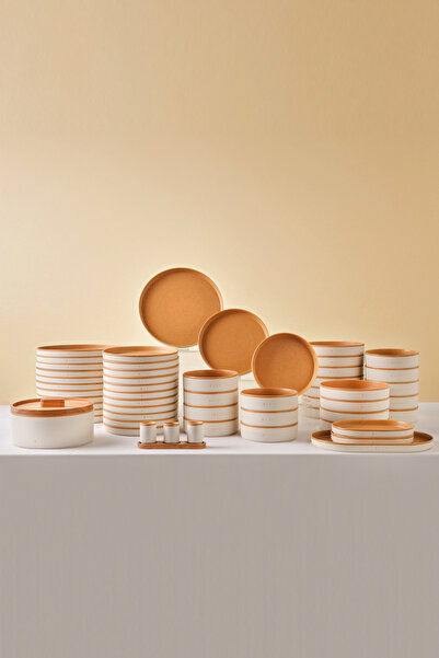 Karaca x Fatih Tutak Earth Collection 57 Parça 12 Kişilik Yemek Takımı