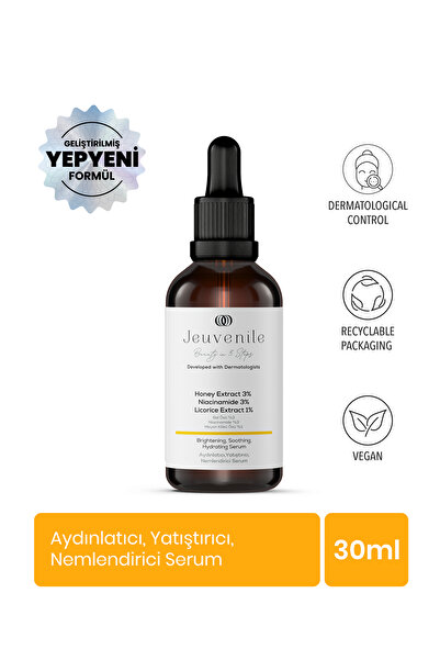 Jeuvenile Honey %3 Serum – Niacinamide & Bal Özü ile Bariyer Onarıcı Serum