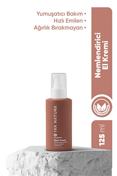 Iva Natura Organik El Bakım Kremi Shea, Argan & Jojoba Yağları – Yoğun Nem De...