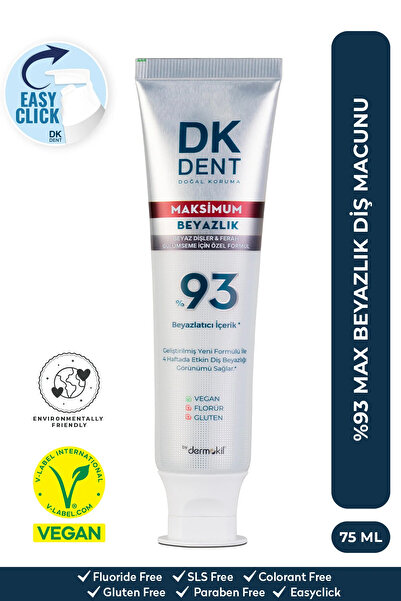 DKDENT %93 Maksimum Beyazlatıcı Diş Macunu 75 ml