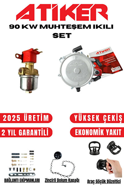 ATİKER 90 KW MUHTEŞEM REGÜLATÖR BEYİN 2025 ÜRETİM (HEDİYELİ)