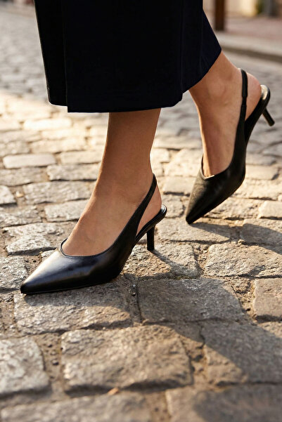 SOHO Siyah Kadın Klasik Topuklu Ayakkabı 21283