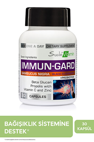 Suda Vitamin Immun Gard 30 Kapsül