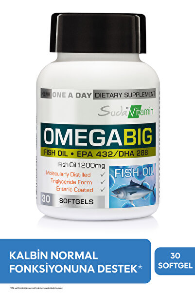 Suda Collagen Suda Vitamin Omegabig Balık Yağı 30 Kapsül