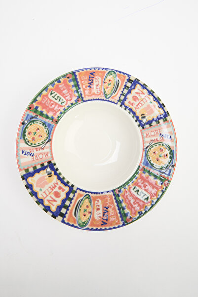 TRENDYOLMİLLA HOME Patterned Pasta Plate Tphss26Tbk00009