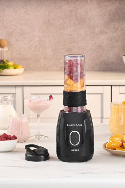 Karaca Blendfit Go Personal Kişisel Smoothie Blender Black