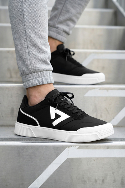 DARK SEER حذاء رياضي كاجوال للرجال من DS Midas باللونين الأسود والأبيض