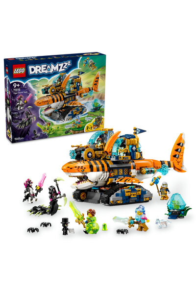LEGO ® DREAMZzz™ Kaplan Köpek Balığı Tankı 71515 – 9+ Yaratıcı Oyuncak Yapım ...