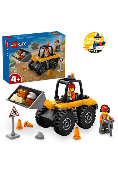 LEGO ® City Sarı Tekerlekli İnşaat Yükleyicisi 60450 - 4+ Yaratıcı Oyuncak Ya...
