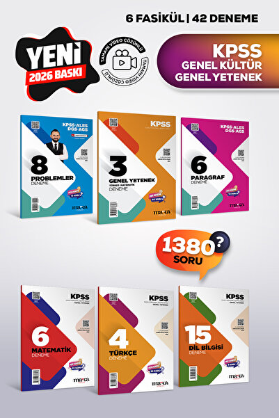 Marka Yayınları KPSS 2026 Genel Yetenek Türkçe Matematik Paragraf Problemler ...