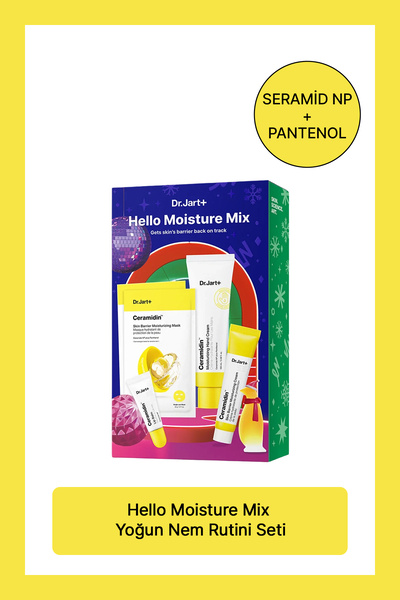 Dr.Jart+ Hello Moisture Mix - Yoğun Nemlendirici Seti | Nemlendirici + El Kre...