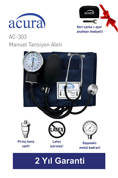 Acura AC-303 Steteskoplu Manuel Tansiyon Aleti