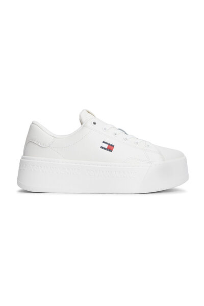 Tommy Hilfiger Dámské tenisky/dívky Ecru
