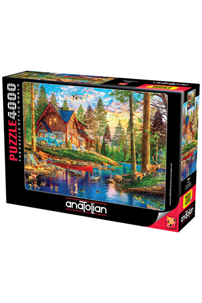 Anatolian Puzzle 4000 Parça Yapboz Puzzle - Taş Ev 5206