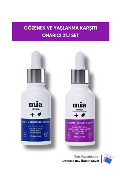 mia klinika Gözenek Siyah Nokta Gidermeye Yardımcı Serum ve Yaşlanma Karşıtı ...