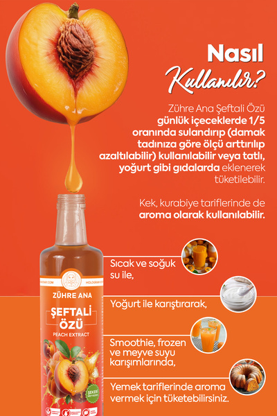 Zühre Ana Şeftali Özü 640 Gr