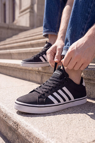 LETOON Günlük Bağcıklı Unisex Keten Sneaker DRG017