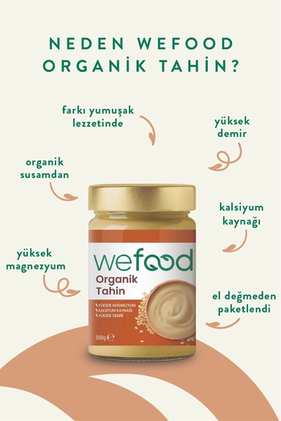 Wefood Organik Tahin 300 gr