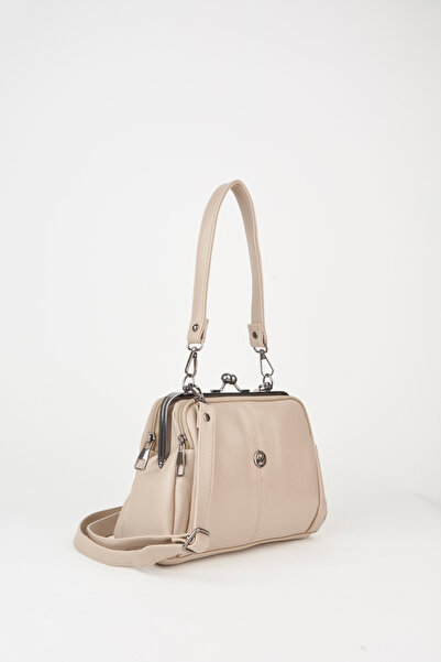 Vivaq Women's Mink Butterfly 4-Compartment Lined Scholarship and Zipper Closu...