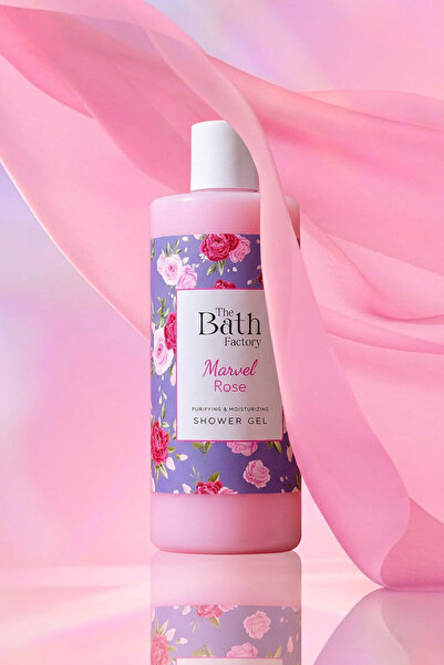 THE BATH FACTORY Nemlendirici Ve Besleyici Marvel Rose Duş Jeli 400 ml