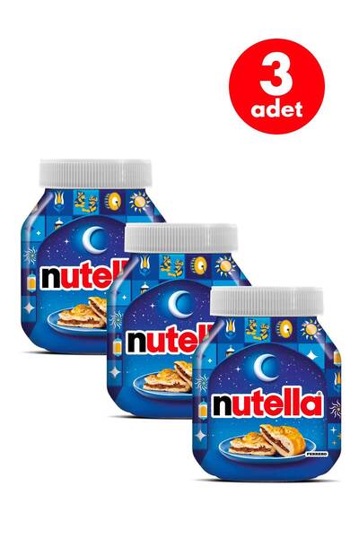 Nutella Kakaolu Fındık Kreması 1 Kg - 3 Adet