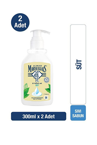 Le Petit Marseillais Sıvı Sabun Süt 300 ml x2
