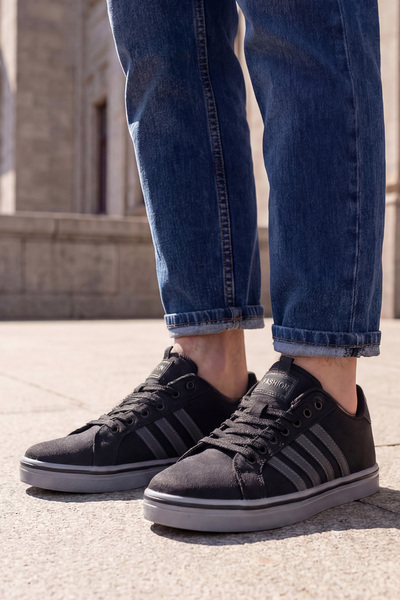 LETOON Günlük Bağcıklı Unisex Keten Sneaker DRG017