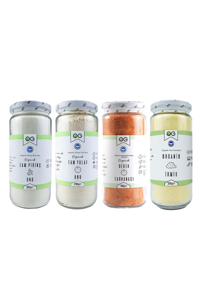 OG natural Organik Sertifikalı Bebek Ek Gıda Hazırlama Seti +6 Ay