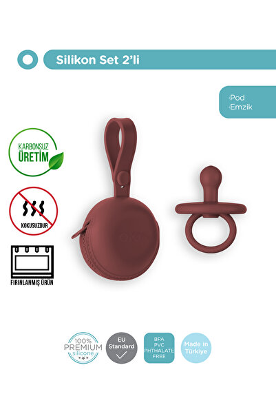 OiOi Velvet Rose İkili Set (emzik+pod)
