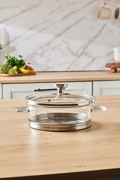 Karaca York Borosilikat Cam Tencere 18 cm