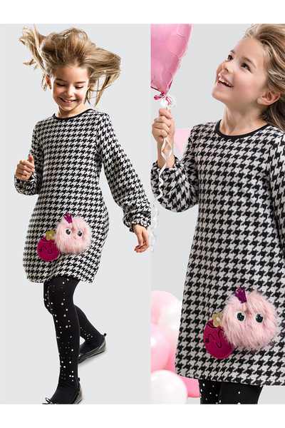 MSHB&G Dostum Zizi Ženska Tkana Haljina Dugih Rukava