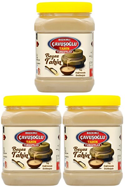 Bozkırlı Çavuşoğlu Az Kavrulmuş Beyaz Tahin Bozkır Tahini 930g X 3
