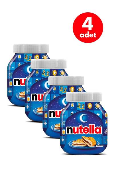 Nutella Kakaolu Fındık Kreması 1 Kg - 4 Adet