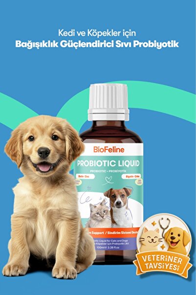 BioFeline İshal, Kabızlık ve Sindirim Problemleri Azaltıcı Kedi ve Köpek Sıvı...